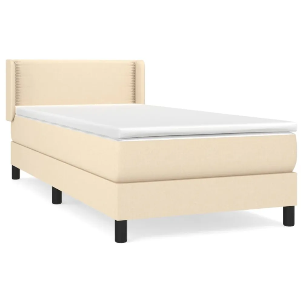 Colcha de Pluma Natural Cama com molasemcolchão 80x200 cm tecido cor crème