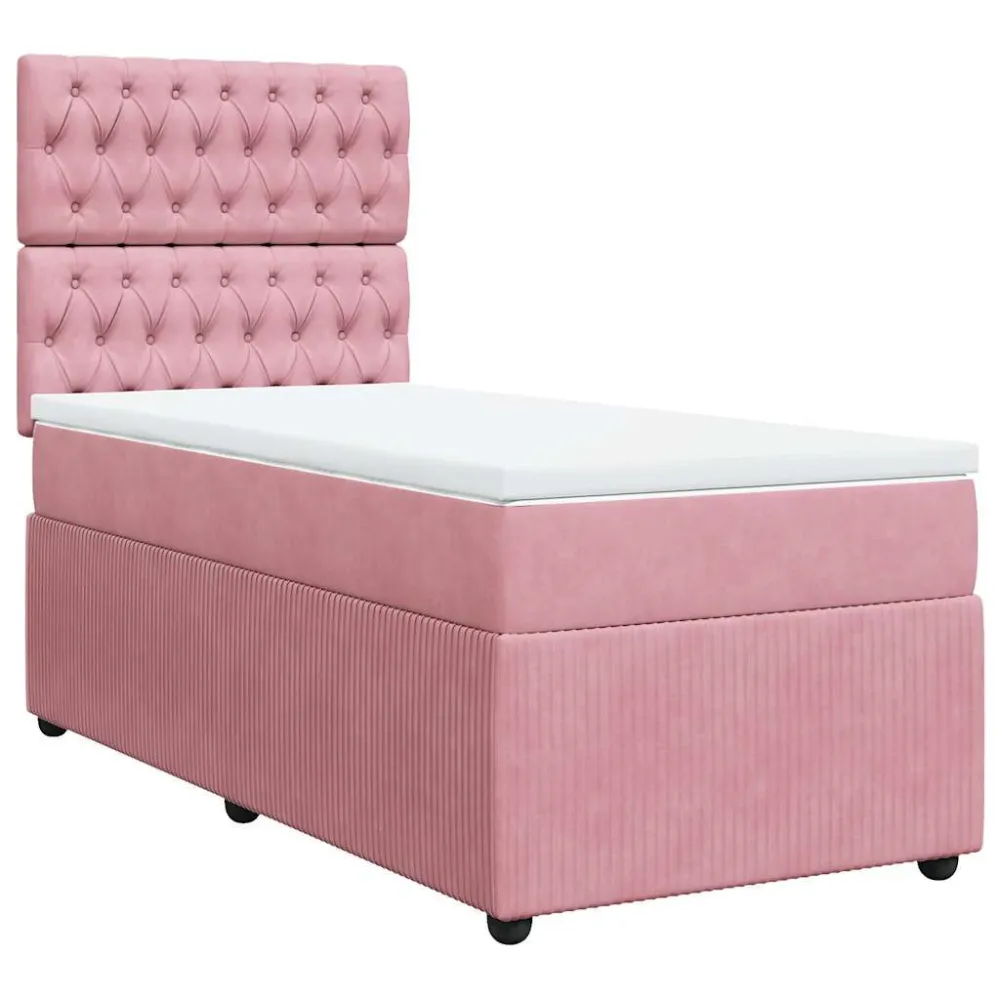 Edredão de Pluma Branca Cama com molasemcolchão 90x190 cm veludo rosa