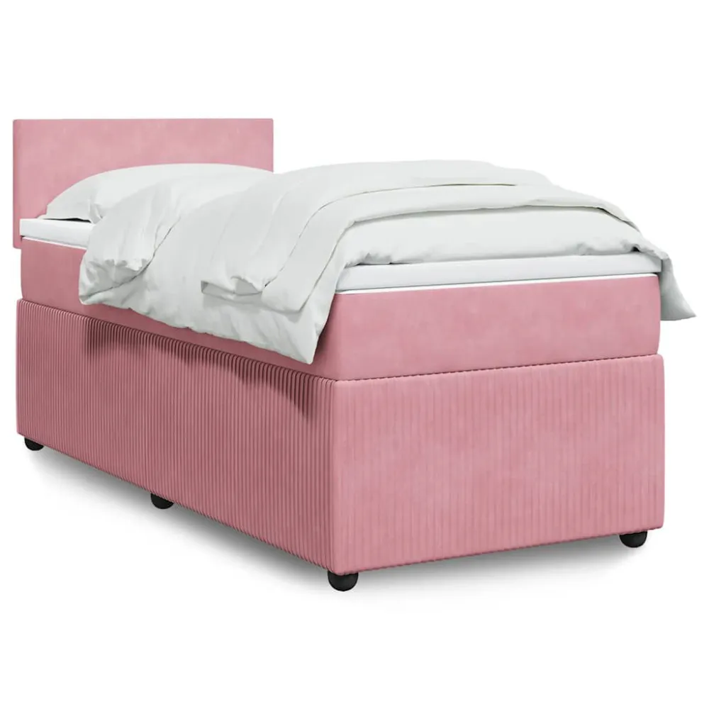 Edredão Térmico de Pluma Cama com molasemcolchão 90x190 cm veludo rosa