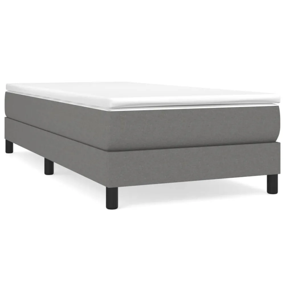 Edredão Térmico de Pluma Cama com molasemcolchão 90x200 cm tecido cinzento-escuro