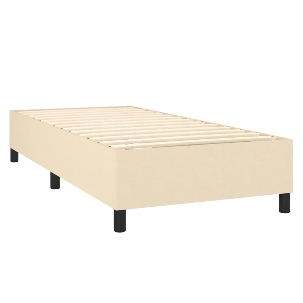 Térmico Regulador Cama com molasemcolchão 90x190 cm tecido cor creme
