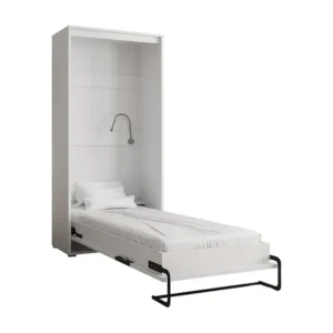 Cama dobrável vertical - Home 90x200 (bianco+old style) para Aniversário
