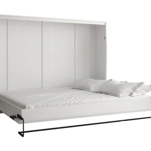 Edredom de Algodão Cama dobrável horizontal - Home 160x200 (bianco+bianco)