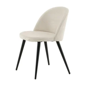 Cadeira Jantar TECIDO MACIO DRC 1NOS 50x57x77 Bege
