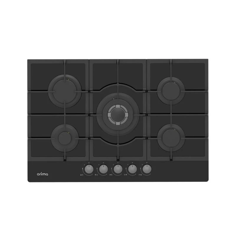 Placa Gás Orima ORQ-475-VG | 4 Queimadores + 1 Triplo