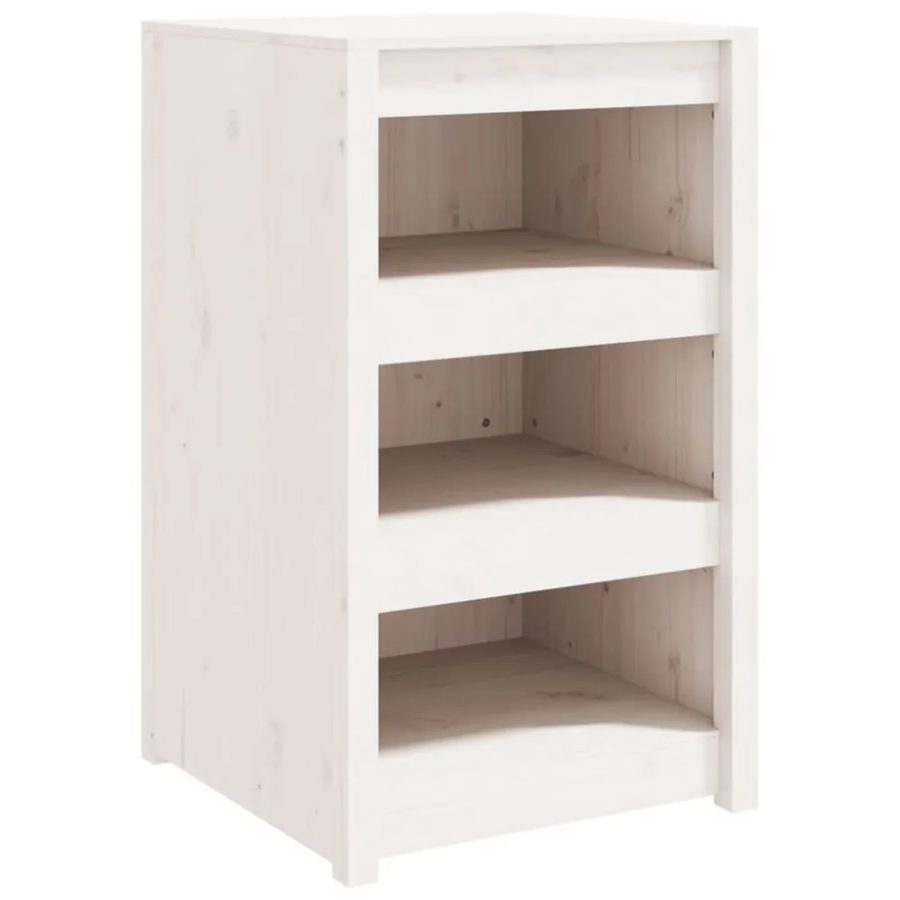 Armário de cozinha para exterior 55x55x92 cm pinho maciço branco