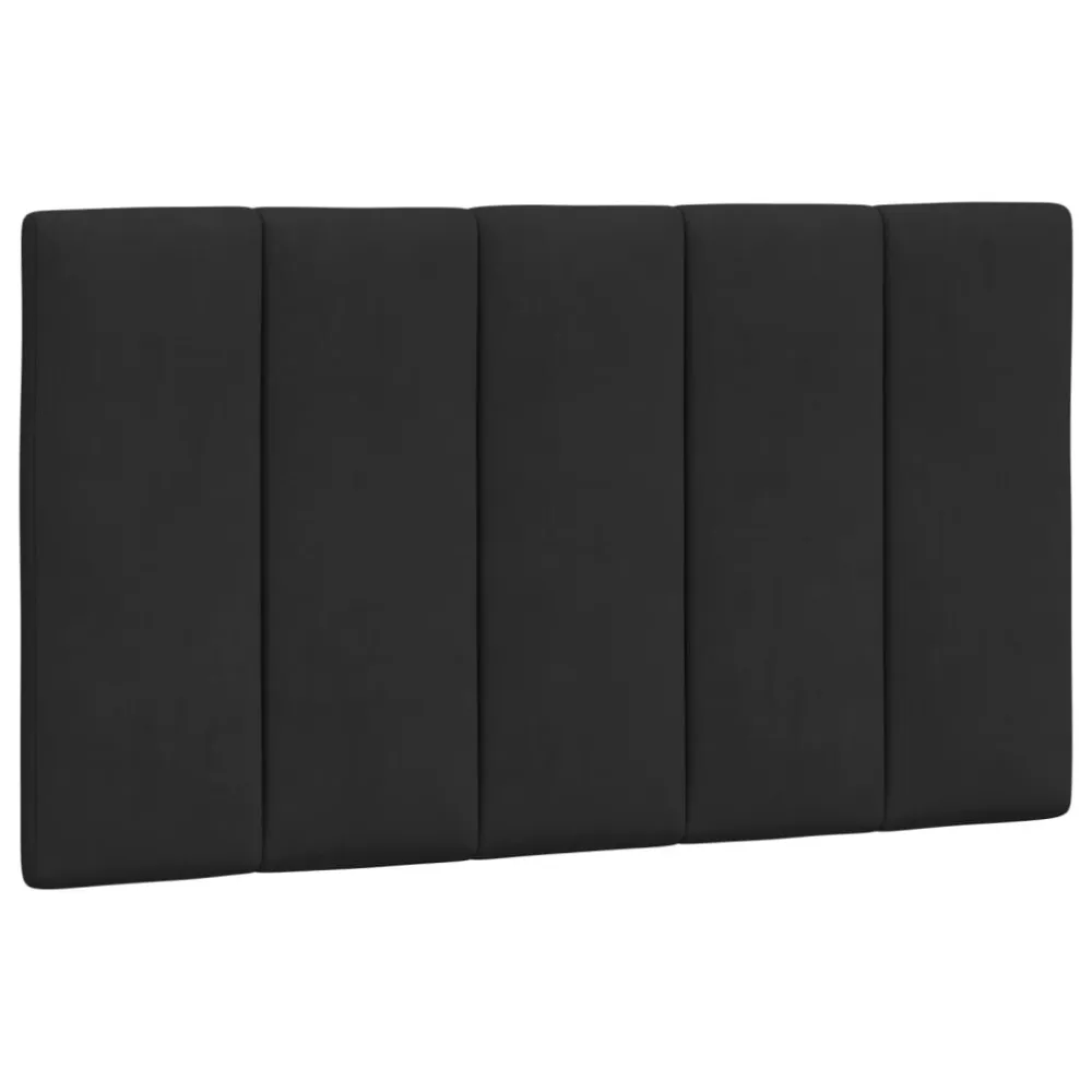 Almofada Decorativa Almofadão de cabeceira 80 cm veludo preto