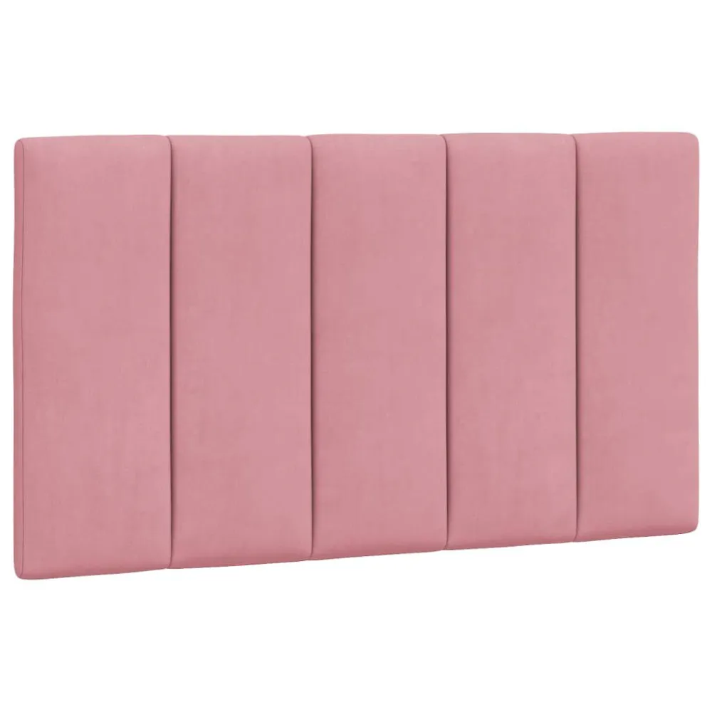 Capas para Almofada Almofadão de cabeceira 80 cm veludo rosa