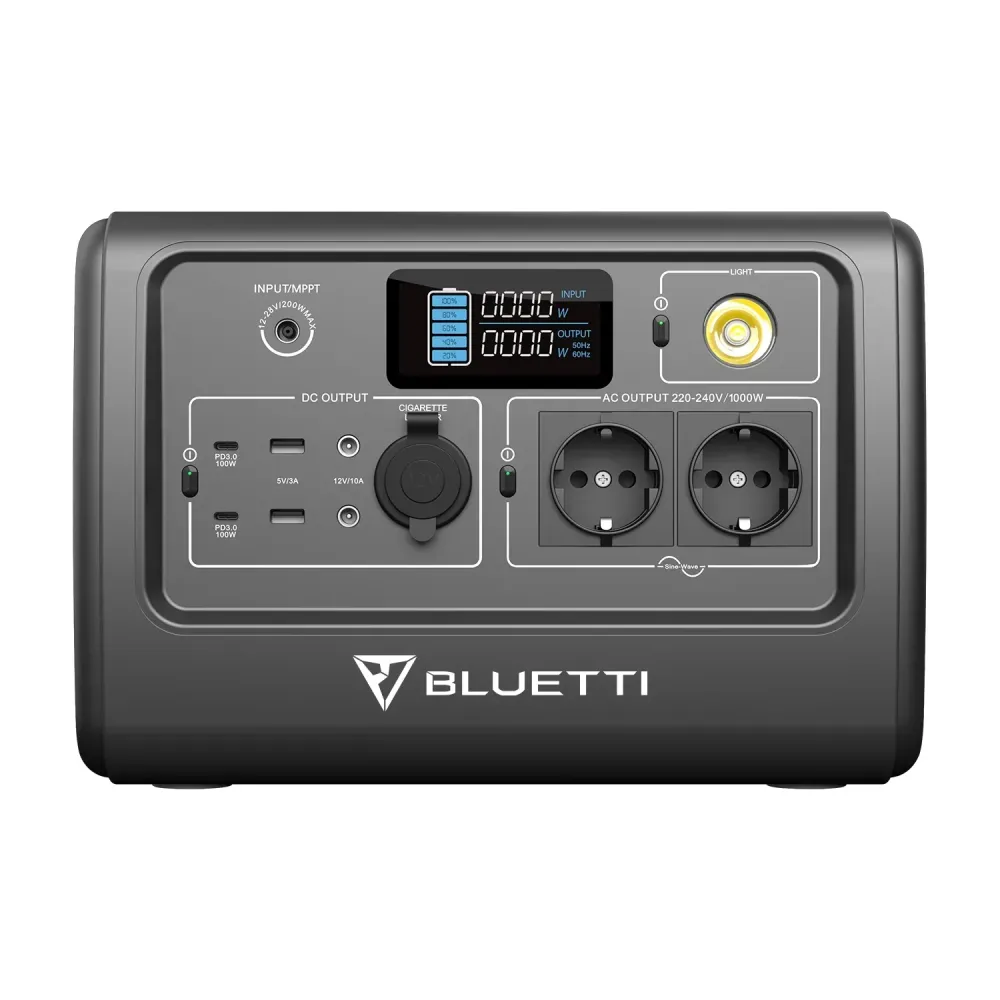 Battery BLUETTI PowerOak EB70 Compacto Power Station | 1000W 716Wh
