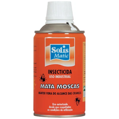 SOLIS Solismatic Inseticida Profissional – Recarga para Dispensadores Automáticos de Ambientador (250ml)