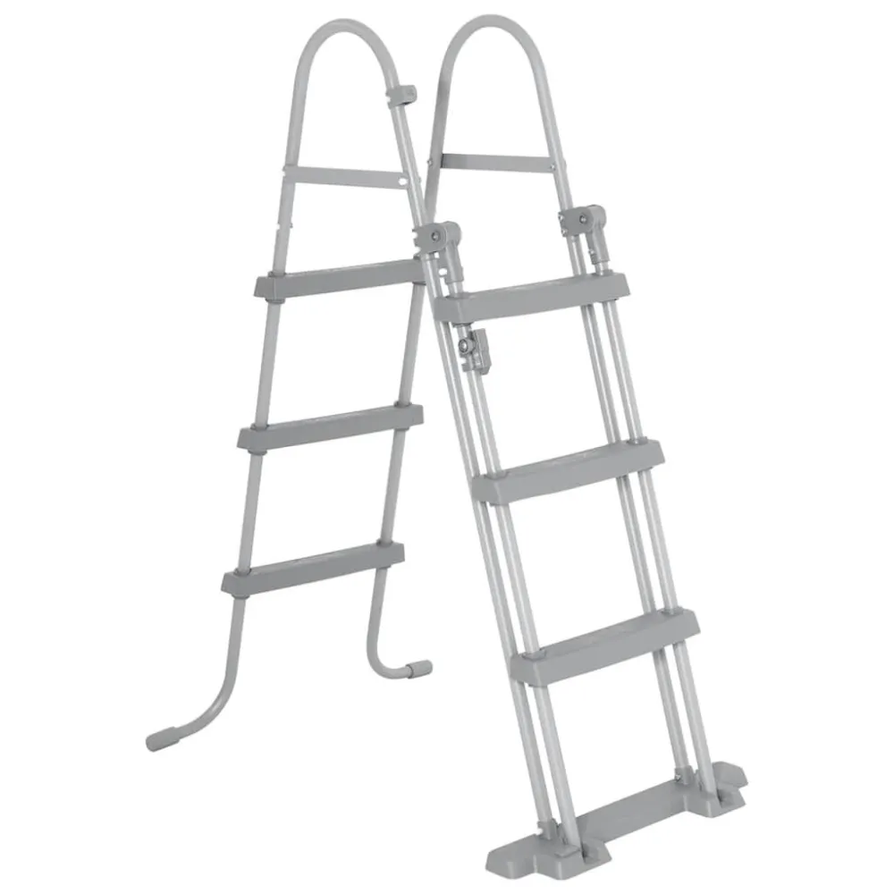 Bestway Escada para piscina Flowclear com 4 degraus 107 cm