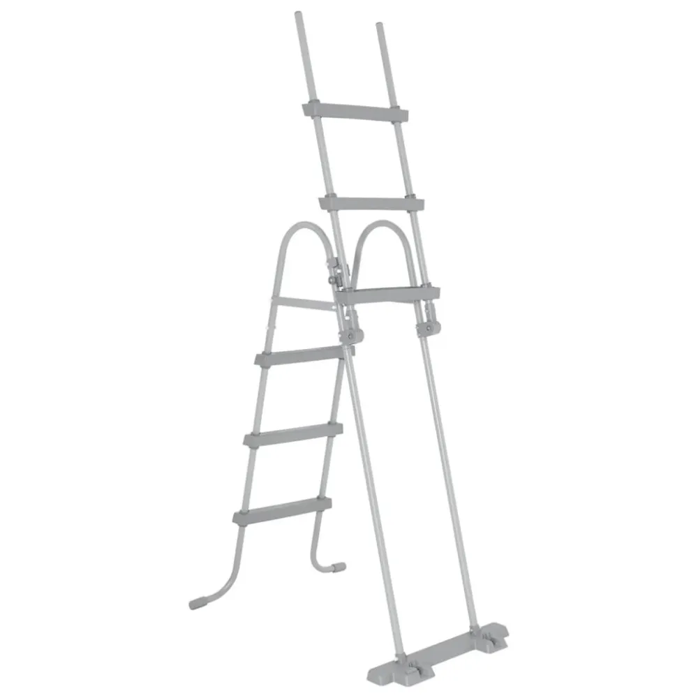 Bestway Escada para piscina Flowclear com 4 degraus 107 cm
