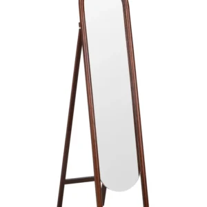 Standing Mirror 30 x 150 cm Dark Wood CHELLES