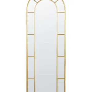 Espelho CROSSES Metálico Dourado