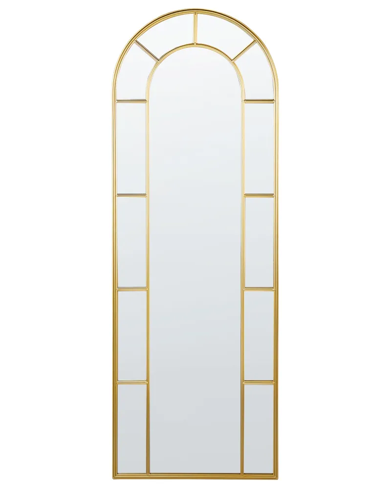 Espelho CROSSES Metálico Dourado