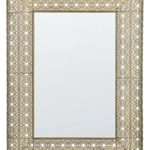 Espelho DEHRADUN Metálico Dourado Dimensões 60x90 cm