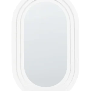 Espelho MASSILLY Branco com Moldura Resistente