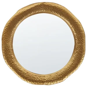 Espelho MERCY Metálico Dourado
