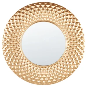 Premium Decor Wall Mirror COMBE Metal Dourado