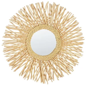 Wall Mirror KALASIN Rattan Espontâneo