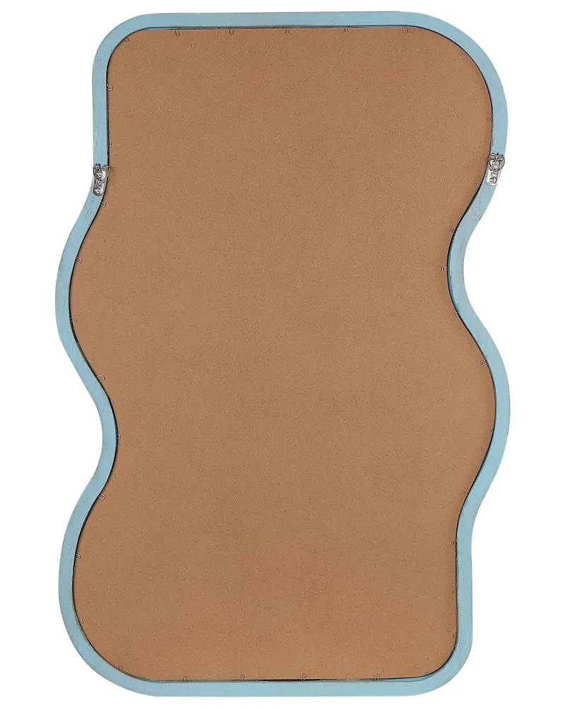 Wall Mirror RONNET Wood Light Cobalto