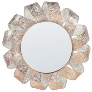 Espelho MANGALORE Metálico Branco