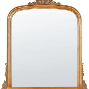 Espelho de parede em metálico dourado 75 x 78 cm SUSSEY