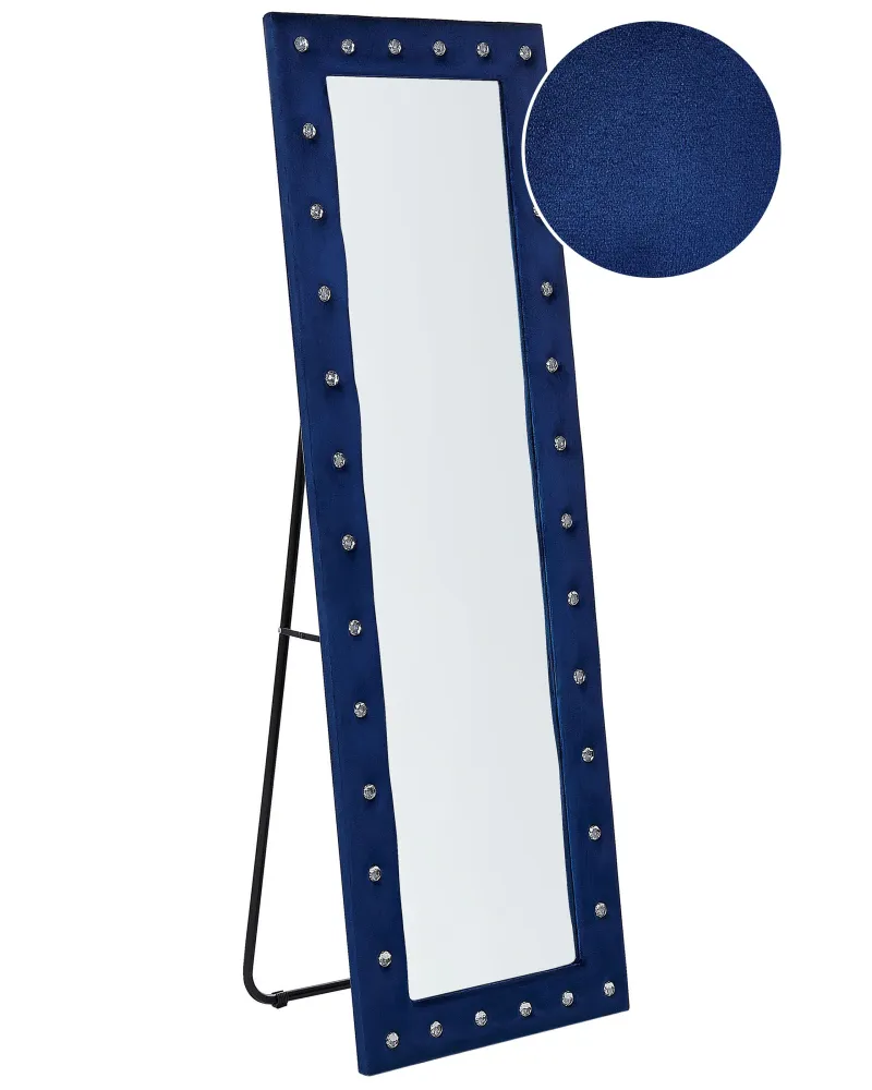 Pelúcia Standing Mirror 50 x 150 cm Blue ANSOUIS