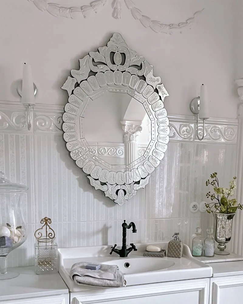 Wall Mirror CRAON Prata