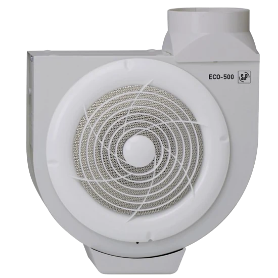 Profissional Exaustor Cozinha S&P Eco 500 | 385m³/h, 52dB, 75W