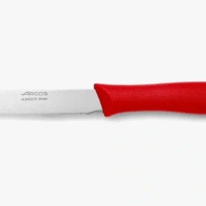 Facas de mesa cor vermelho perolado da série Nova 110 mm, perfeito para mesa
