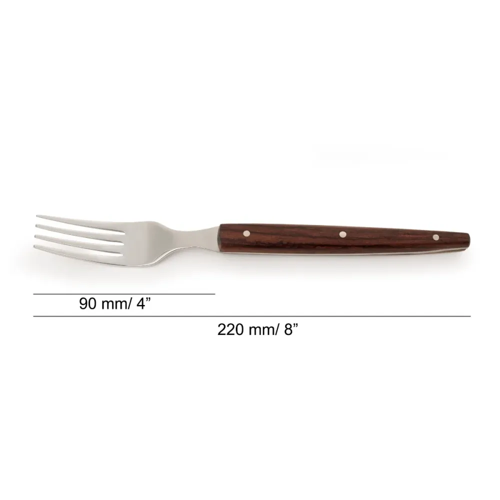 Set Origin Madeira de Palisandro 2x Garfos e 2x Facas
