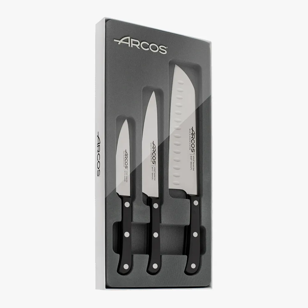 Tesoura de Cozinha Set 3 Cuchillos Gourmet
