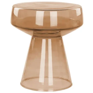 Cristal Side Table Golden Brown LAGUNA