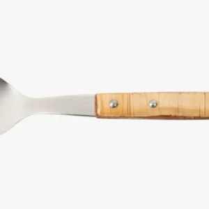 Colher de madeira de choupo comprimida 205 mm