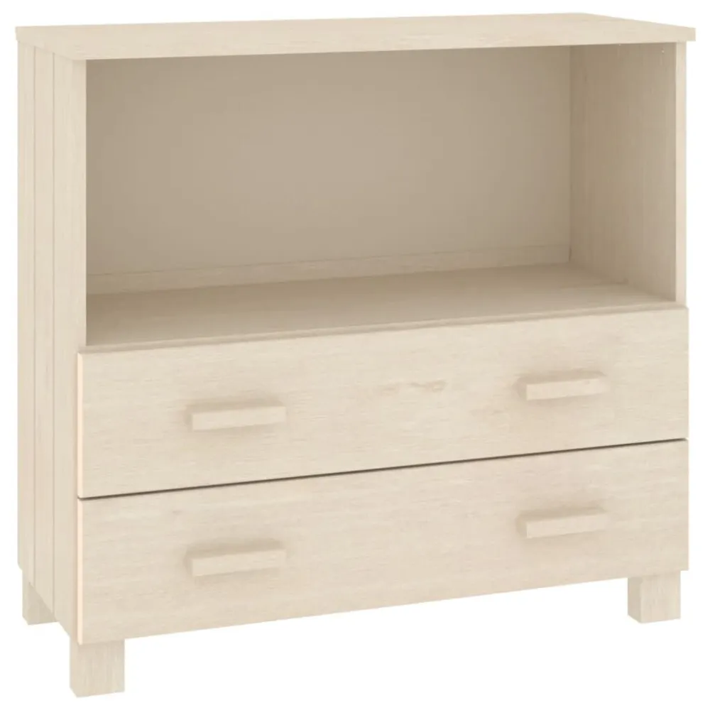 Aparador HAMAR 85x35x80 cm pinho maciço castanho-mel