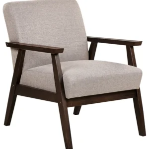 Poltrona ASNES Tecido Taupe