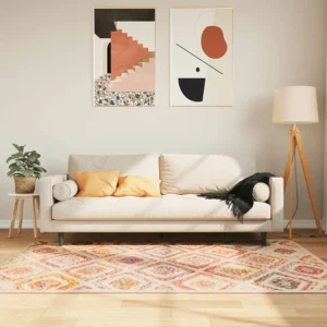 Certificado Ecológico Tapete lavável antiderrapante 120x180 cm multicor