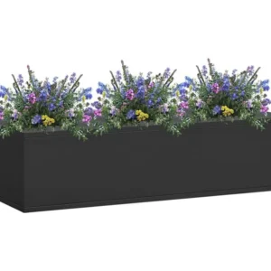 Floreira para escritórios 90x40x23 cm ço antracite Clicnbuy