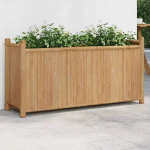 Vaso/floreira de jardim 100x30x50 cm bambu Clicnbuy