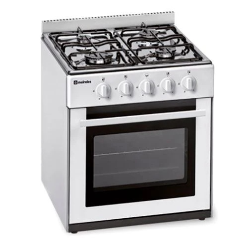 Fogão Meireles N 500 W NAT ST | 58x53.5x56.5 cm | 4 Bocas | | Branco com Garantia de 2 Anos