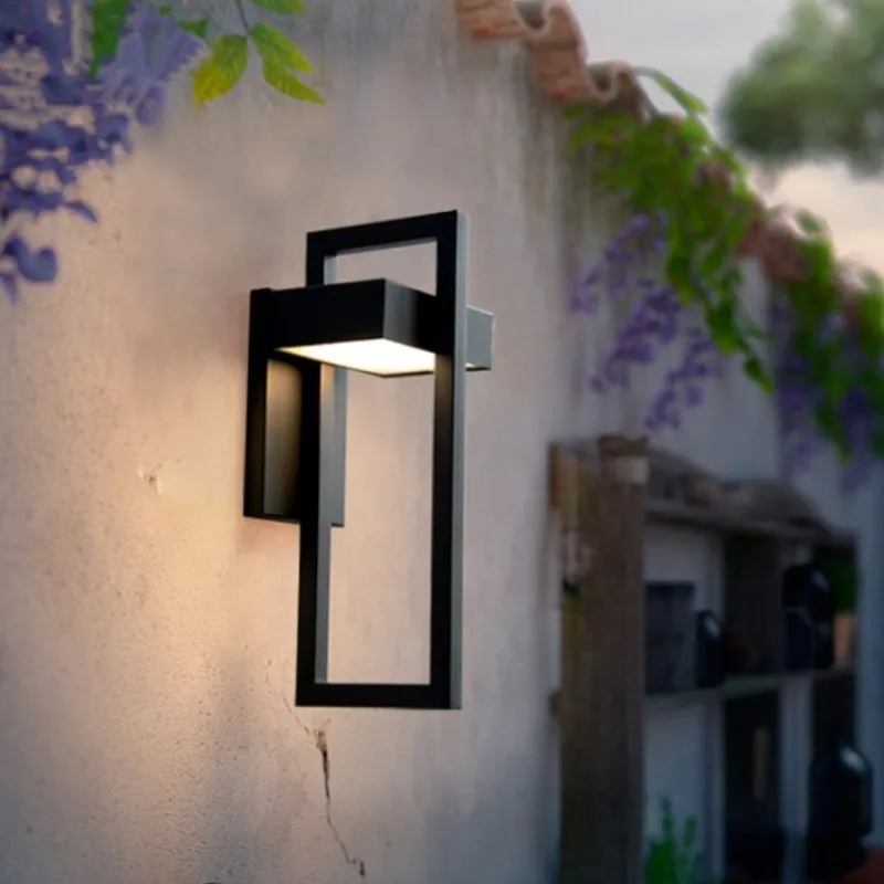 Fonte de Água Residencial ILUMINAÇÃO DE PAREDE EXTERIOR/NOCTURNGLO