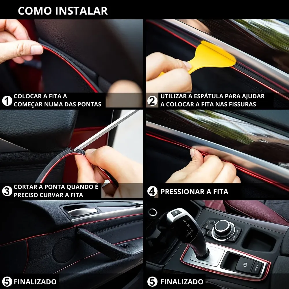 Fio Decorativo de Interior Altura Ajustável