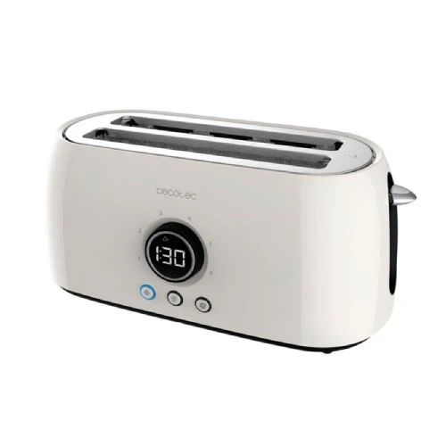 Torradeira 2 Fendas Cecotec ClassicToast 15000 Bege 1500W da Série Avançada