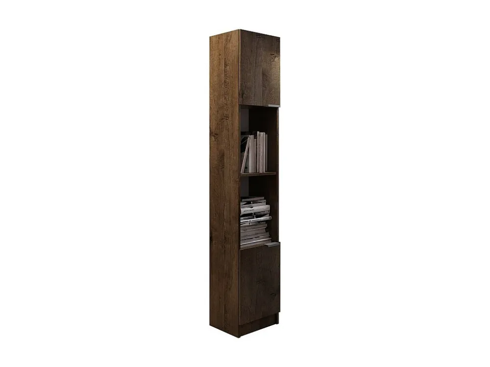 Prateleira Dover 112, Com portas, Placa de aglomerado laminado com Montagem Fácil