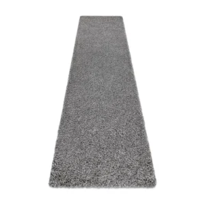 Tapete, Passadeira SOFFI shaggy 5cm cinzento - para cozinha, ante-sala 60x200 cm Feito à Mão