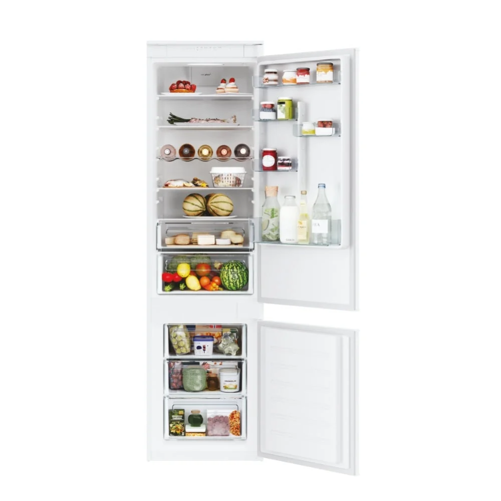 Premium Inox Frigorífico Combinado Encastre Candy CBL5519EVW | 294L, Low Frost