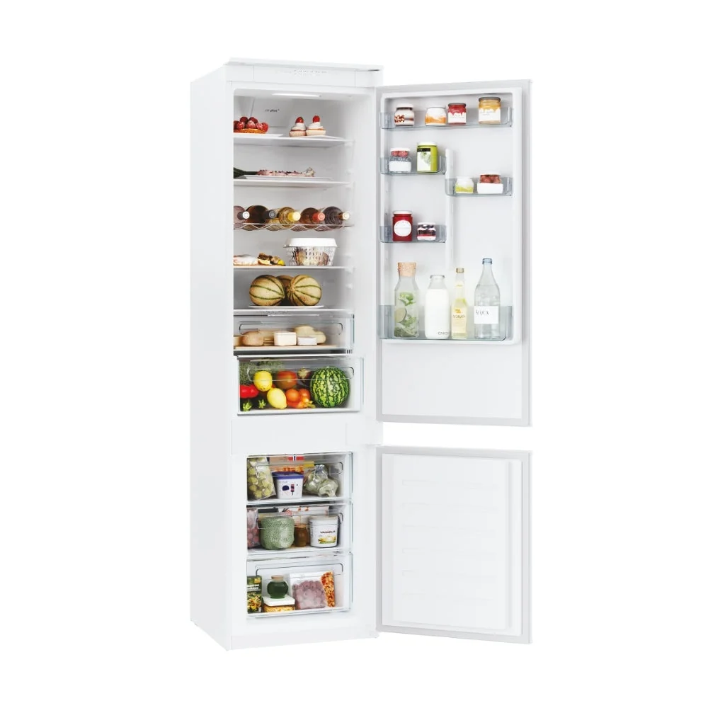 Premium Inox Frigorífico Combinado Encastre Candy CBL5519EVW | 294L, Low Frost