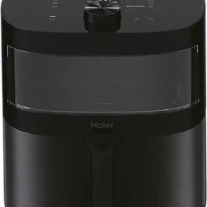 Fritador Profissional Air Fryer Haier com Janela 7L - Preta - Outlet - Grade