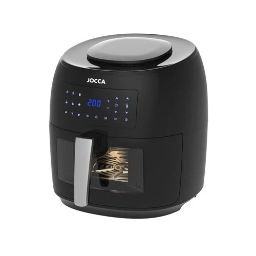 Sistema de Fritura Air Fryer Jocca com Janela 7,4 L - Preto